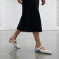 👡☁️ Leichte Damen-Mules aus gewebtem Material mit eckiger Spitze & Mary-Jane-Verschluss ✨👗 – Bequem für den Alltag, 50 % Rabatt!