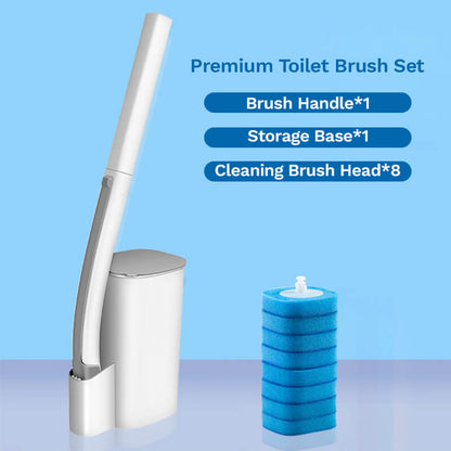 🚽🧹 50% RABATT! Einweg-Toilettenbürste – inkl. Reinigungskopf, frischer Duft, praktische Aufbewahrung – perfekt für jedes Bad. 💧✅