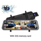 10-Zoll-Rückfahrkamera & Dashcam mit vollem Touchscreen – 1296P HD-Nachtsicht, Dual-Objektiv – ideal für sicheres Fahren & Parken🚗📹