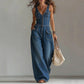 ✨Sommer-Sonderangebot 60% RABATT!☀️Locker sitzender Jumpsuit mit weiten Beinen und Taschen
