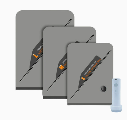 🔥Aktuelle Ausgabe vom Juni🧳 Set kabelloser Vakuum-Kompressionsbeutel für Reisen: spart 50 % Platz, kein Energieverbrauch, leicht zu verstauen für ältere Menschen 📦