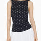 👗🎀 Ärmelloses Rüschen-Tanktop mit Bindegürtel & Polka-Dots – 50% RABATT! Y2K-inspiriert, perfekt für warme Tage. 🔥✨