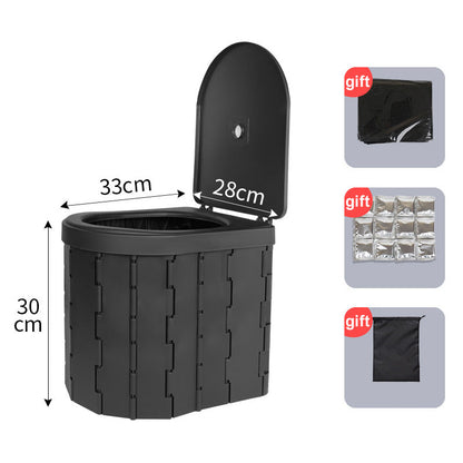 📢Mid-Season Sale: −50% nur für kurze Zeit⏰🚐 Tragbare Camping-Toilette für Outdoor & Auto – klappbar, geruchsdicht, perfekt für Wohnmobil, Staus & Natur 🏕️🌿