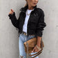 🧥 50% RABATT AUF DIE BIKERJACKE! ✨ Stehkragen, verstellbarer Saum & praktische Taschen für jeden Look 🖤