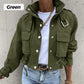 🧥 50% RABATT AUF DIE BIKERJACKE! ✨ Stehkragen, verstellbarer Saum & praktische Taschen für jeden Look 🖤
