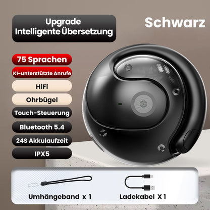 🎧🔥 50% RABATT! Intelligente kabellose Bluetooth Übersetzung Ohrhörer – Echtzeit-Sprachübersetzung, AI-Noise-Cancelling & bis zu XX h Akkulaufzeit – Perfekt für Reisen, Business & Meetings ✨