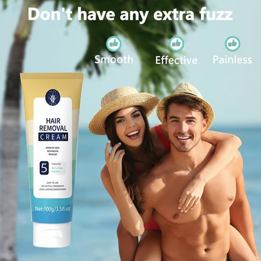 💎 -50% SCHMERZFREIE HAARENTFERNUNG! 💎 Aloe Vera Creme für samtweiche Haut in 8 Min 🌿