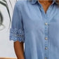 🌹👗 50% RABATT! Schlichtes Jeanskleid aus Denim – klassischer Schnitt, figurschmeichelnd, perfekt für Alltag & Reisen. 🏖️💪