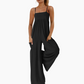 👗☁️ Lässiger Strand-Overall mit Riemchen & weitem Bein – 50% RABATT! Leicht, luftig, perfekt für warme Tage & Urlaub. 🔥🌊