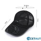 Baseballkappe mit Solarventilator – 360° drehbar, 16h Laufzeit, UPF50+ – ideal für Garten, Wandern & heiße Tage