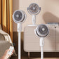 🎊Sommeraktion: 50 % Rabatt und versandkostenfrei🚚🌀Motor Standventilator, 20dB sehr leiser Ventilator, 30m Wurfweite, 2465m³/h Luftvolumen, Fan mit Fernbedienung & Kühlung