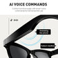 👓✨KI-Smart-Brille mit ChatGPT, 8-MP-Kamera und HD 1200P 4K-Videoaufzeichnung, Echtzeitübersetzung in über 160 Sprachen, Bluetooth 5.4, HiFi-Audio- und Musiksteuerung, intelligente Sonnenbrille mit Videoaufzeichnung für unterwegs