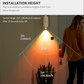 💡 50% RABATT! 🎄 USB-Aufladbares LED-Nachtlicht mit Bewegungssensor – RGB-Farbverlauf, Dimmbar & Magnetisch Für Eingangsbereich, Nachttisch, Schreibtisch & Schrank 🌈