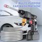 🚗 💦 Akku Hochdruckreiniger 30bar – 2X3000mAh, 180° Verstellbare Düse & 5m Schlauch für Auto, Terrasse und Bewässerung 🔋