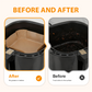 🔥🍗 50% RABATT! Einweg-Backpapier-Einlagen für Heißluftfritteusen – antihaftbeschichtet, hitzebeständig, perfekt für Airfryer. 🛡️💨
