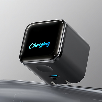45-W-Schnellladegerät mit Digitalanzeige🤖Das neueste Modell von 2026