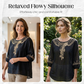 🔥👚 50% RABATT! Bestickte Bluse aus Baumwoll-Leinen-Mischung – natürliches Material, feminines Design, ideal für Alltag & Reise. 🌿💨
