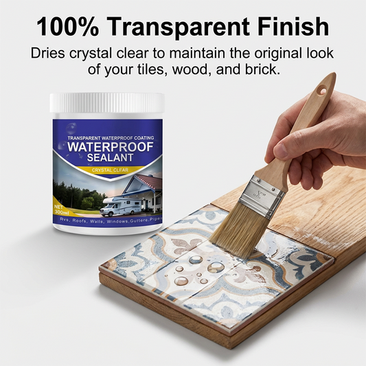 🏠 50% RABATT AUF TRANSPARENTES DICHTMITTEL! 💧 Wasserdicht, schnell trocknend & für alle Oberflächen