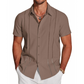 💥 50% RABATT 🎉 Herren Kurzarm-Hemd mit Knopfleiste 👔 atmungsaktiv, bequem & vielseitig kombinierbar 🔥
