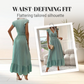 🐰🌸 OSTER-SPECIAL: -50% AUF DAS MAXIKLEID! ✨ V-Ausschnitt, Rüschen & taillierte Passform für pure Eleganz 👗
