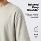 🔥Sonderangebote für die neuen Modelle 2026-Einfarbiges T-Shirt für Herren mit überschnittenen Schultern