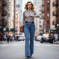 🔥 -50% RABATT: Die High-Waist Jeans für endlose Beine! ✨👖