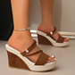 ✨Sommer-Sonderangebot 50% RABATT!👠Damen-Sandalen mit Keilabsatz und hohen Absätzen
