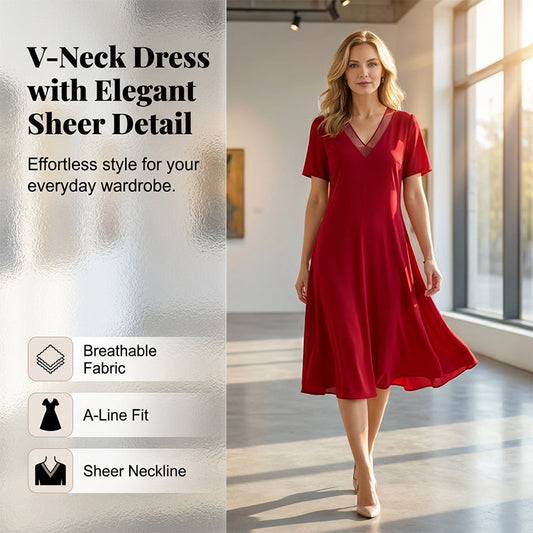 👗 Zeitlose Eleganz, die Ihre Figur umschmeichelt – Das Kleid für jeden Anlass!