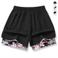52 % RABATT AUF 2-IN-1-SPORTSHORTS! 🔥 Atmungsaktives Material, Camouflage-Futter & Taschen für Damen 🏃‍♀️✨