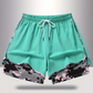 52 % RABATT AUF 2-IN-1-SPORTSHORTS! 🔥 Atmungsaktives Material, Camouflage-Futter & Taschen für Damen 🏃‍♀️✨
