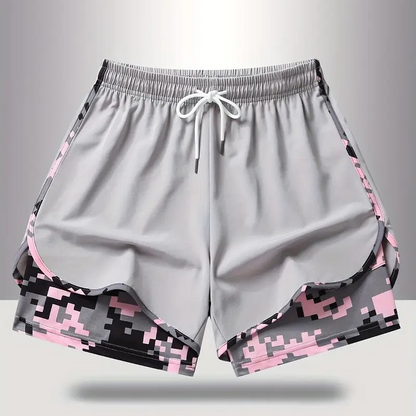 52 % RABATT AUF 2-IN-1-SPORTSHORTS! 🔥 Atmungsaktives Material, Camouflage-Futter & Taschen für Damen 🏃‍♀️✨