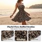 👗✨ Kleid mit geschnürter Vorderseite und Spaghettiträgern – 50% RABATT! Verspielt, feminin & perfekt für Sommer, Date oder Strand 🌸