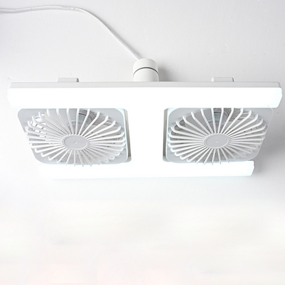 💡 Moderne 2-in-1 LED-Deckenventilatorleuchte – Leise & energiesparend | Versandfrei