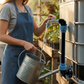 🚰Adapter-Set für IBC-Tanks – Erhöhung, Zapfhahn aus Zinklegierung (3/4“), PE-Schlauch & Winkelstücke – ideal für Garten & Haushalt💧🏡
