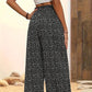 👗⏰ 56% RABATT nur für kurze Zeit! Damen-Hose mit gerafftem Hohem Bund & Weitem Bein – Leicht, vielseitig & eleganter Oversize-Style 🌿