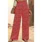 👗⏰ 56% RABATT nur für kurze Zeit! Damen-Hose mit gerafftem Hohem Bund & Weitem Bein – Leicht, vielseitig & eleganter Oversize-Style 🌿