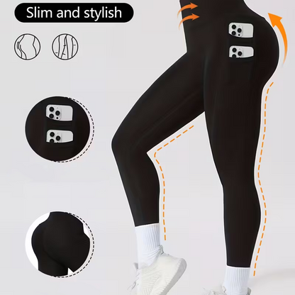 ✨Zaubert eine Traumfigur: High-Waist Yoga-Hose mit Shape-Effekt 🍑