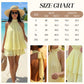 👗🌊 50% RABATT! Leicht fließendes Trägerkleid mit Wickeloptik & ausgestelltem Saum – Perfekt für Sommerpartys & Strand ✨