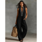 🌿 Luftige Eleganz: Ärmelloser Weitbein-Jumpsuit nur heute zum Bestpreis! 🔥