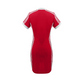 Zeitlich begrenztes Angebot – nur noch 3 Tage! ⏰🔥Sportliches, figurbetontes Minikleid mit V-Ausschnitt für Damen