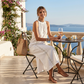 👗 50% RABATT! ✨ Damen Neckholder-Midikleid mit Spitzeneinsatz – Feminin, leicht & elegant – Perfekt für Sommer, Gartenpartys oder einen romantischen Look – zart und vielseitig 💖🌸