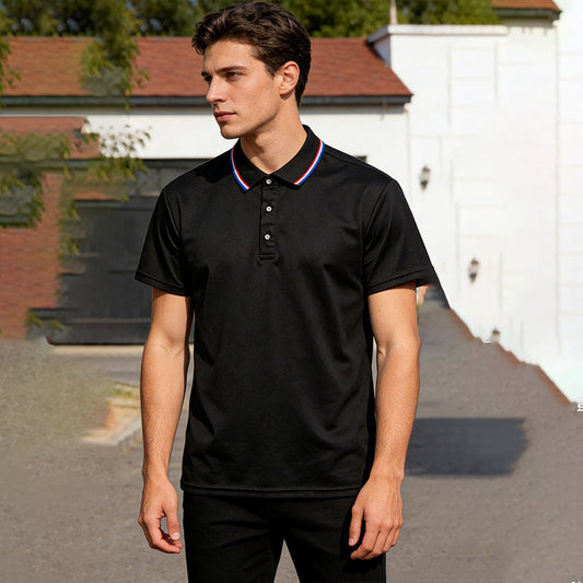 👔Golf-Freizeit-Set: 2 Atmungsaktive Kurzarmhemden mit Kragen für Herren | 49% im Sommer-Sale