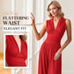 👗 LIMITED-TIME 50% RABATT! ✨ Damen-Jumpsuit "Confidence" – V-Ausschnitt, Figurschmeichelnd, Leicht, Vielseitig ✨