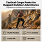 Platz für alles, bereit für alles.Men's Cotton Cargo Tactical Pants