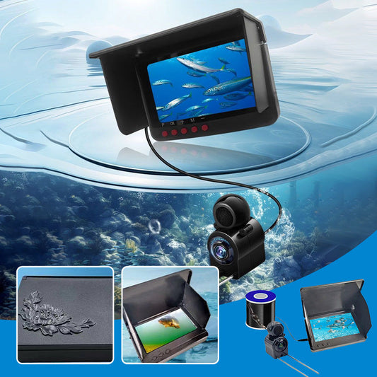 🐟🎣 Fischfinder mit Unterwasserkamera – HD-Display, Nachtsicht 🔥📷 – perfekt für Eis- & Meeresangeln – 50% Rabatt ⏰