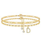 ✨ Personalisierte Eleganz – Filigrane Gold-Fußkette für Ihren Sommer.