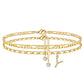 ✨ Personalisierte Eleganz – Filigrane Gold-Fußkette für Ihren Sommer.