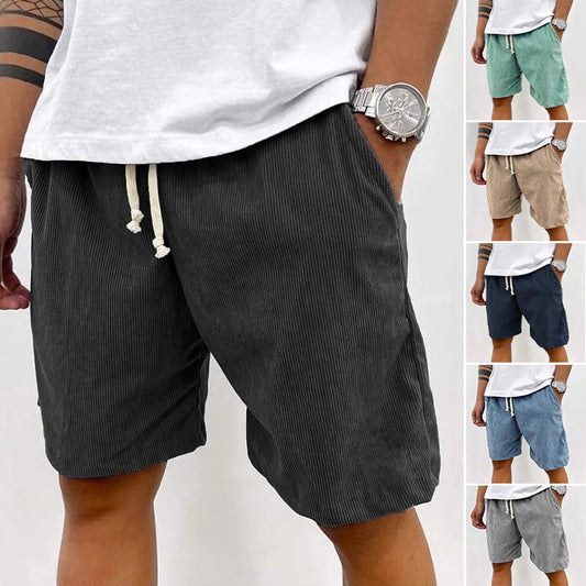 Herren Freizeit-Shorts mit Kordelzug – relaxed fit, bequem & luftig – ideal für Zuhause, Sport & Urlaub