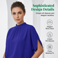 🎁👚 50% RABATT! Elegantes Damen-Oberteil mit Stehkragen – figurschmeichelnd, atmungsaktiv, perfekt für Büro & Freizeit. ☀️💨