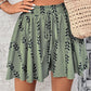 🏖️ LIMITED-TIME 50% RABATT! ✨ Damen-Shorts mit Boho-Print – Hoher Bund, Kordelzug, Weit ✨